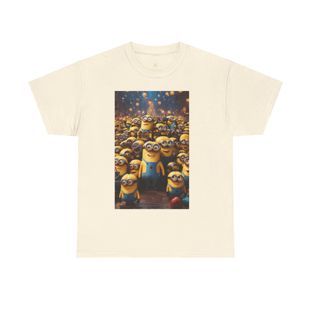 0. Unisex-T-Shirt aus schwerer Baumwolle