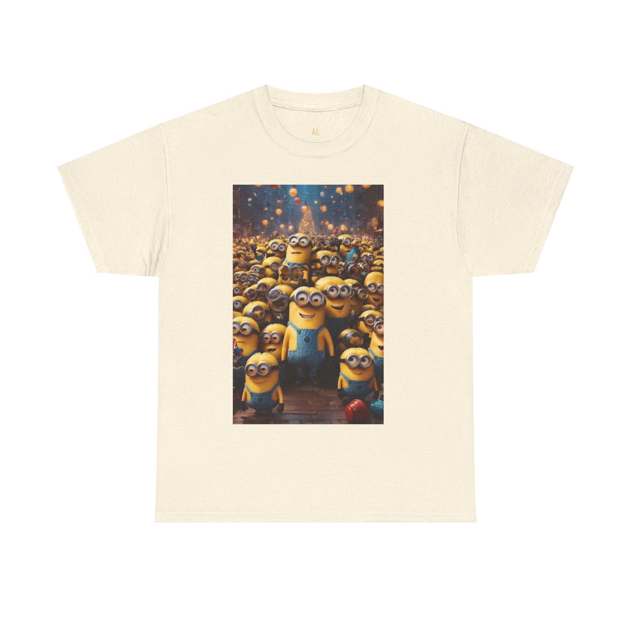 0. Unisex-T-Shirt aus schwerer Baumwolle