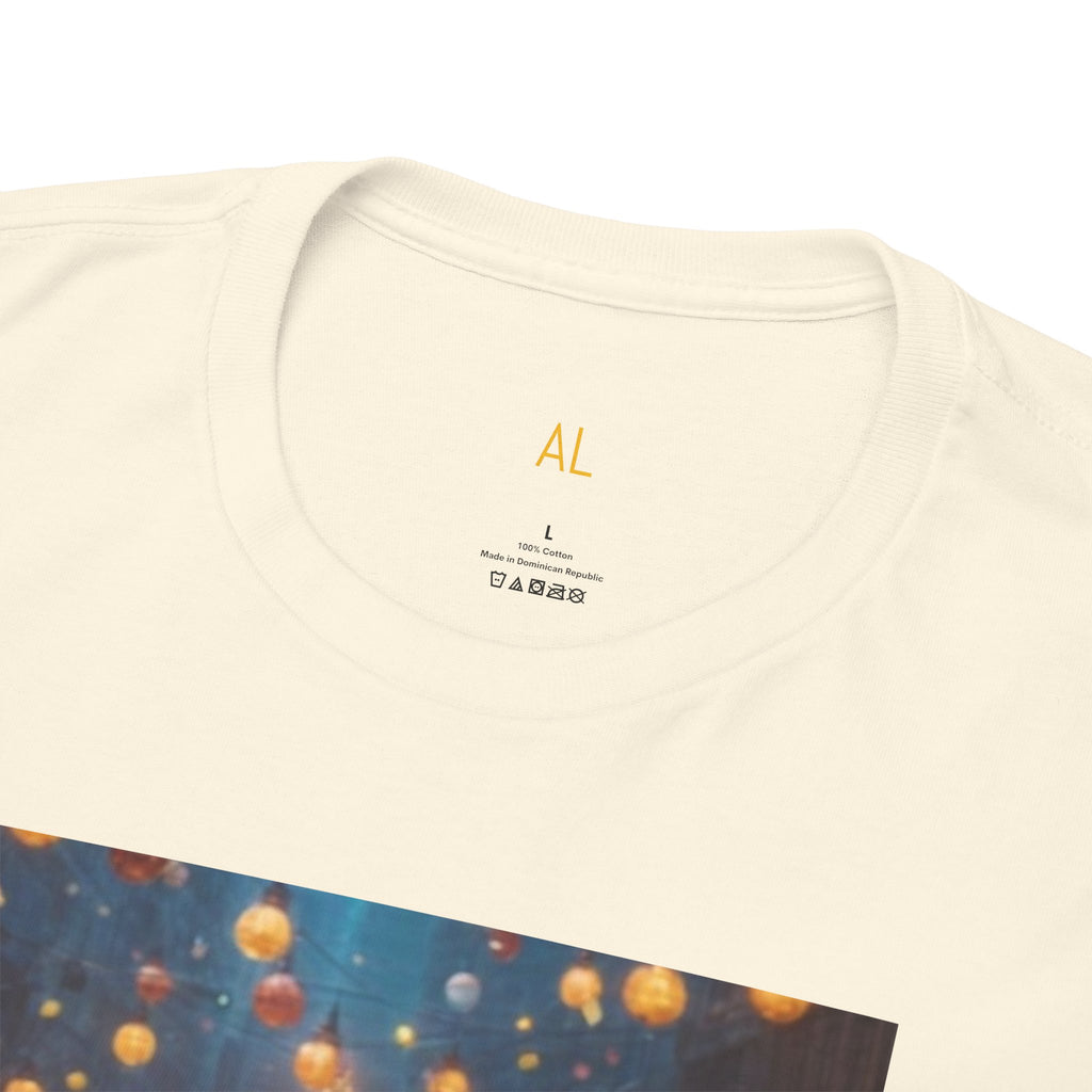 0. Unisex-T-Shirt aus schwerer Baumwolle