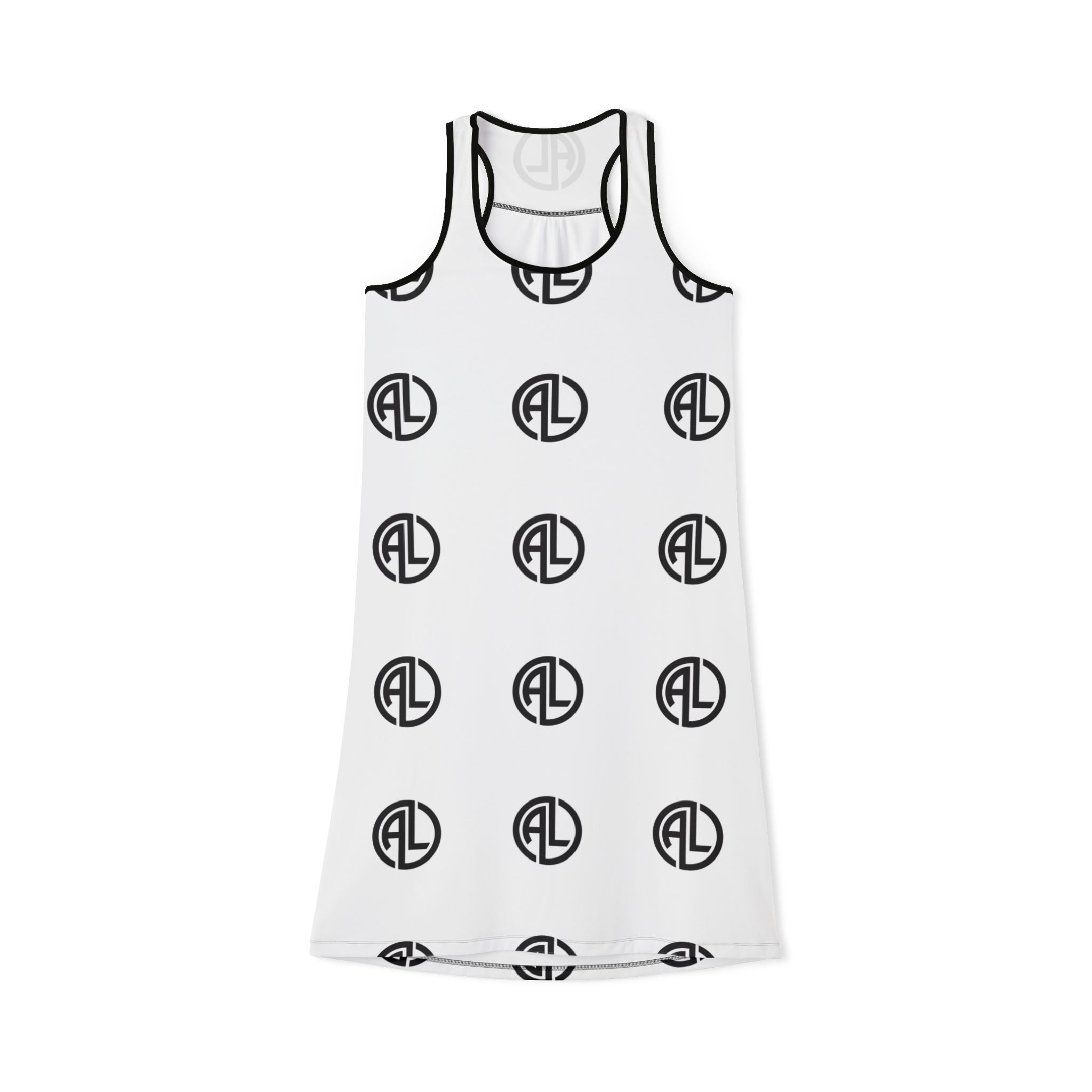 0. Chic Women's Racerback Dress, Stylish Summer Fashion, Casual Wear, Beach Cover-Up, Festival Outfit