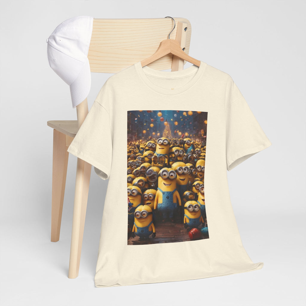 0. Unisex-T-Shirt aus schwerer Baumwolle