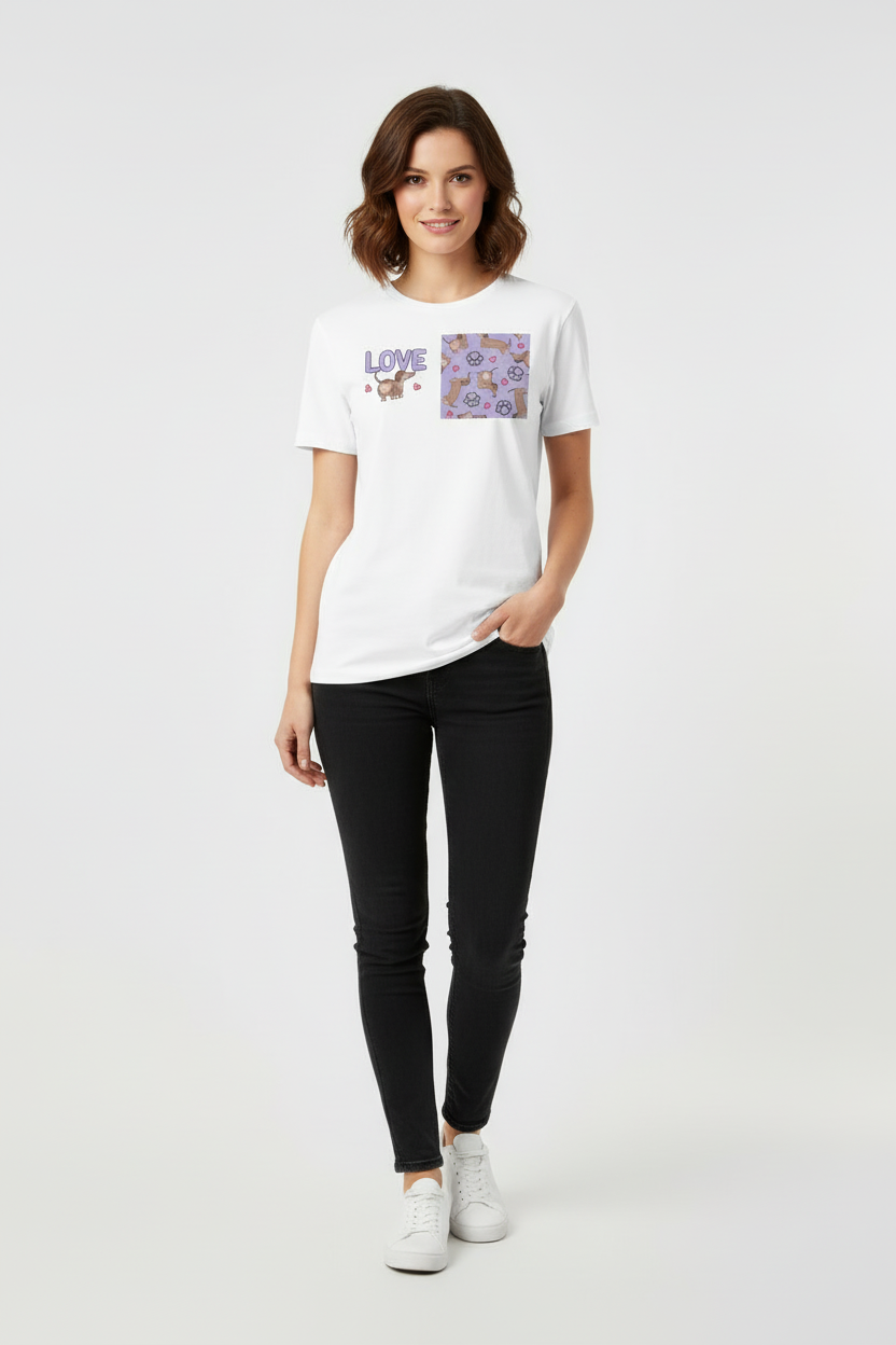 Unisex T-Shirt aus schwerer Baumwolle