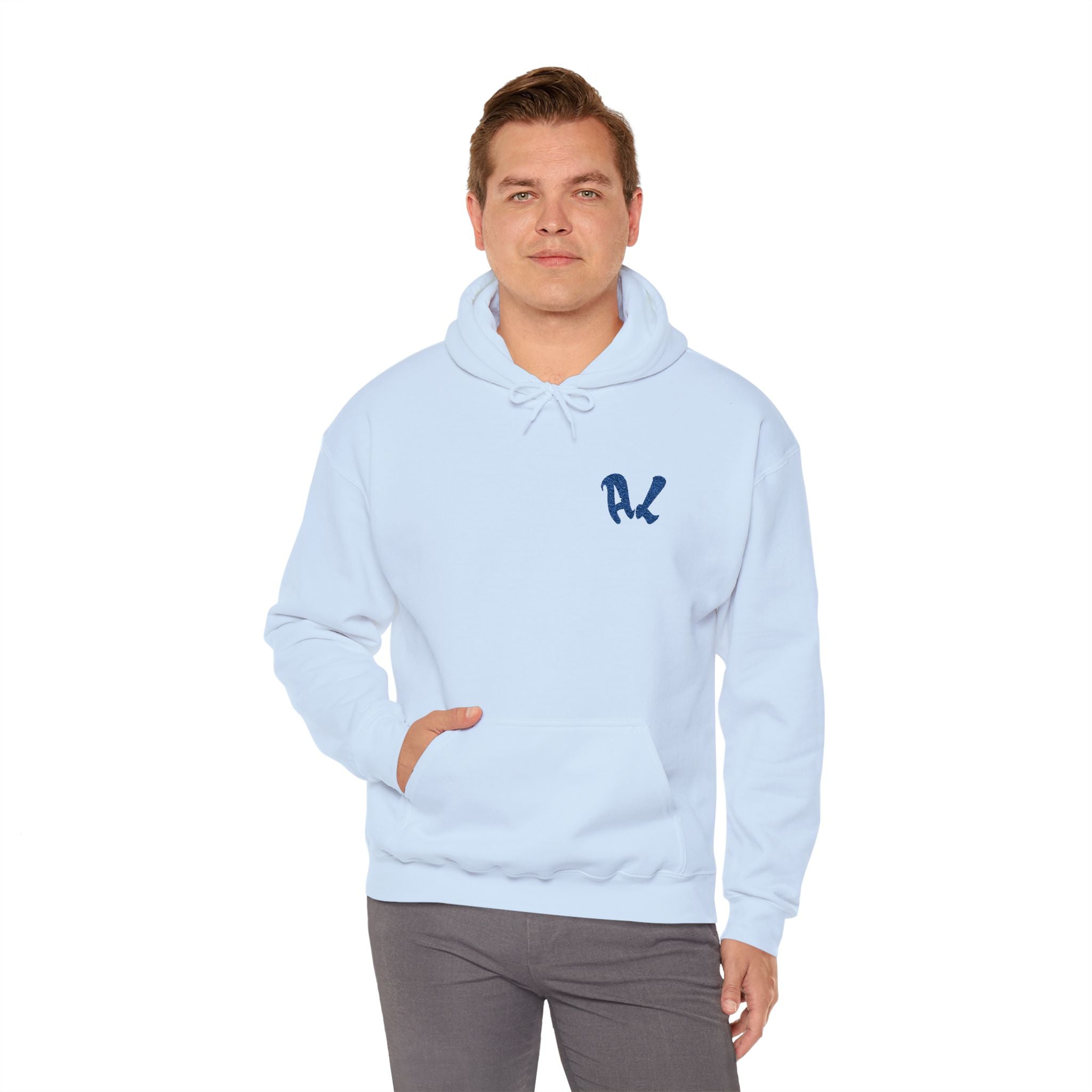 Men's Embroidered Logo Hoodie