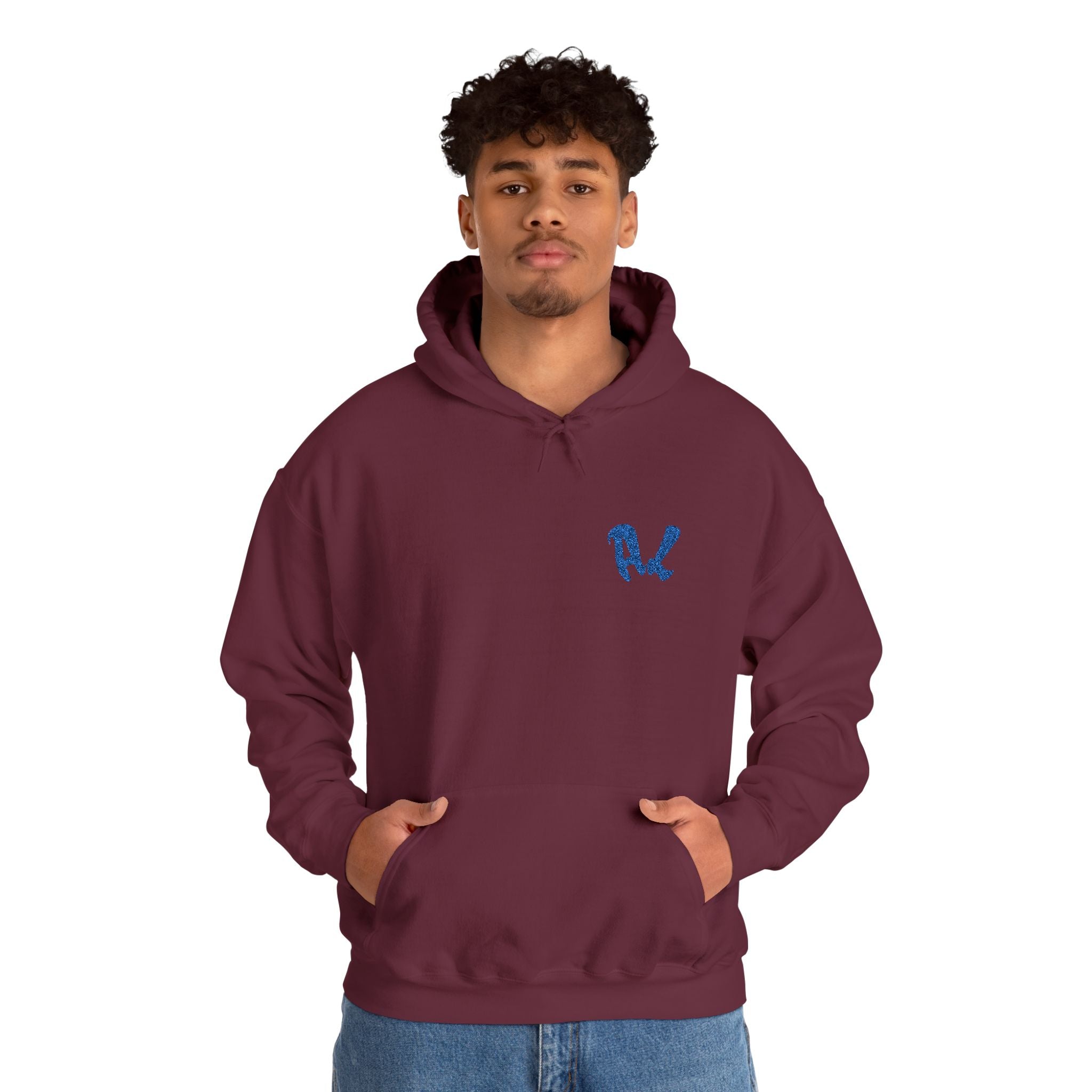 Men's Embroidered Logo Hoodie