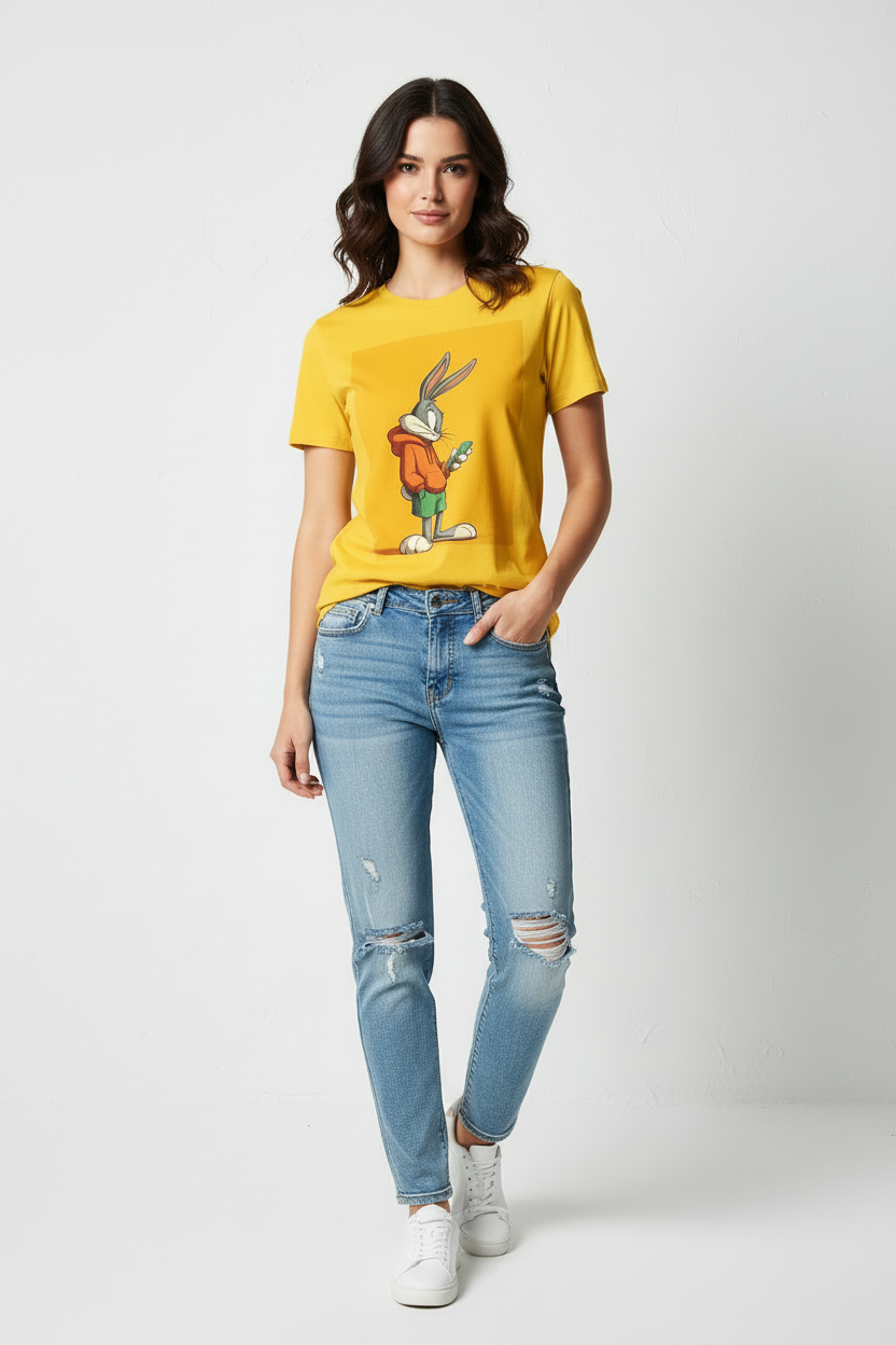 Unisex T-Shirt aus schwerer Baumwolle