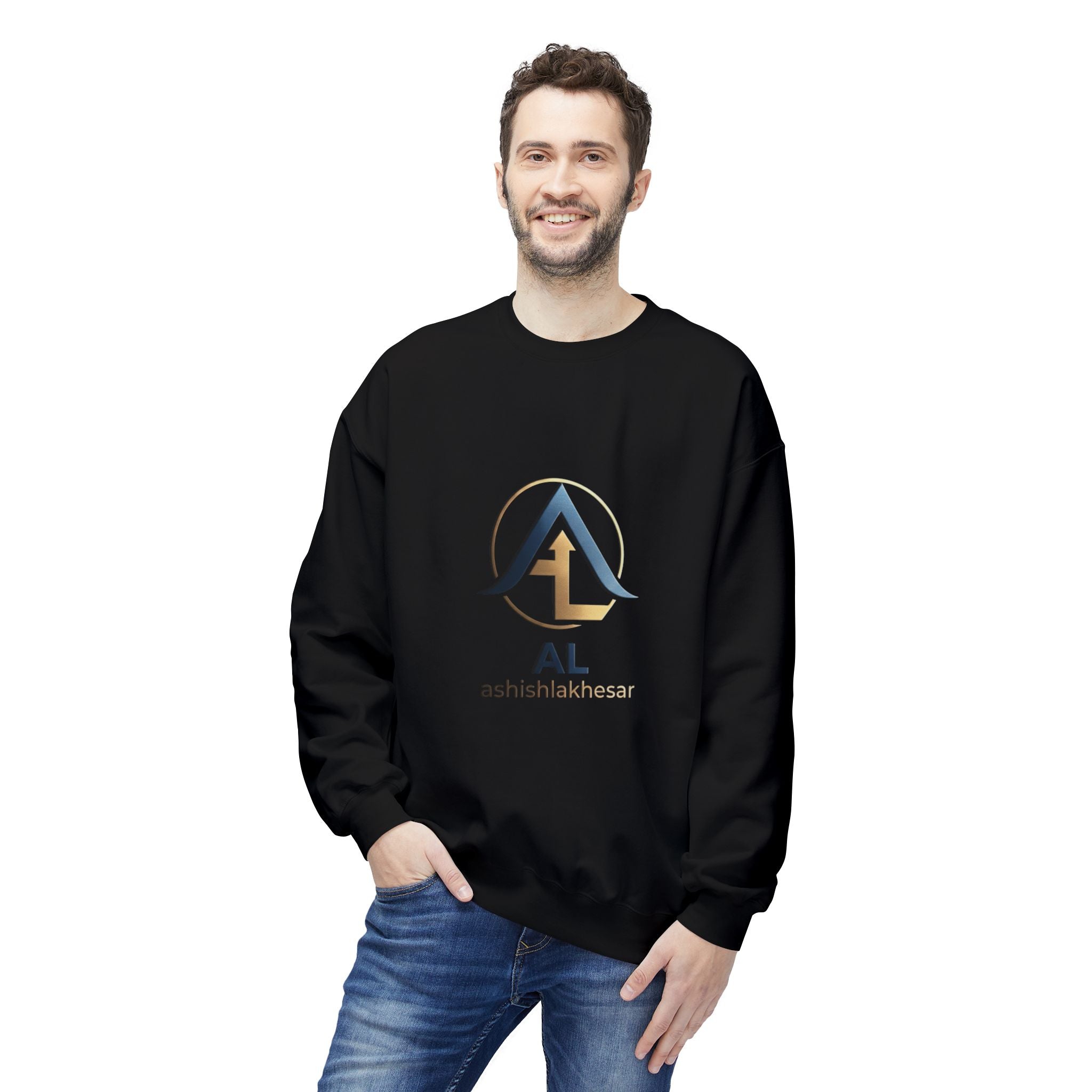 AL Monogram Crewneck Sweatshirt