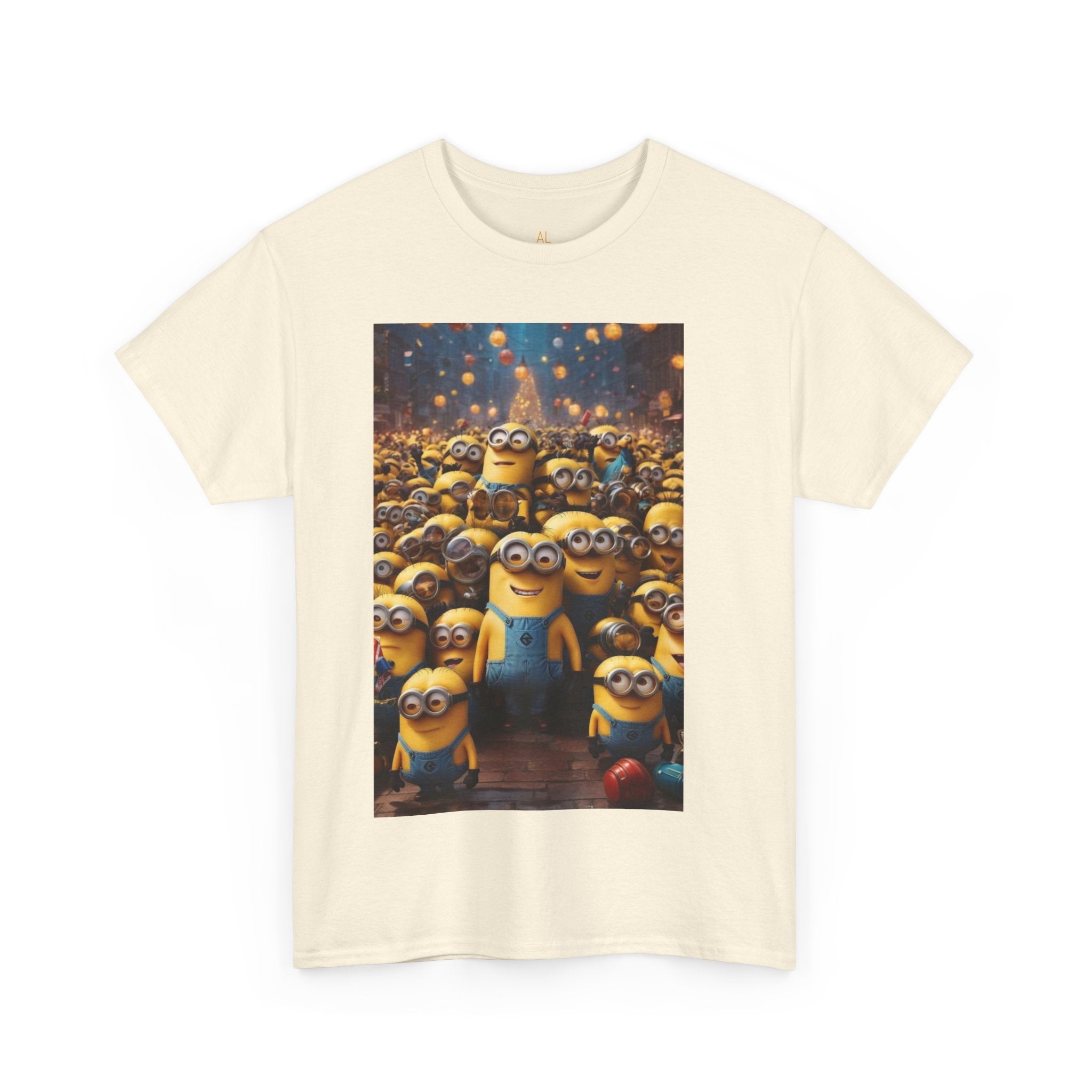 0. Unisex-T-Shirt aus schwerer Baumwolle