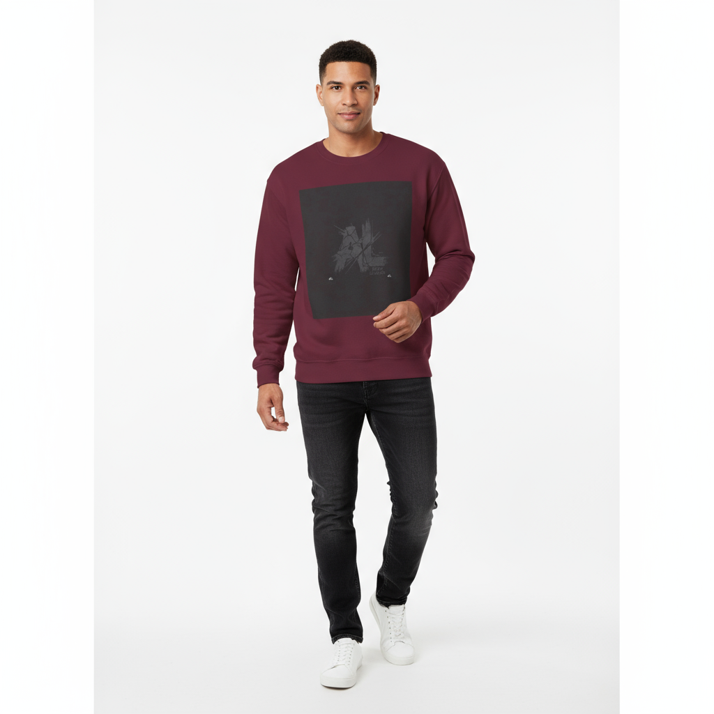 Men's Sweatshirt - Classic and Comfortable Crewneck