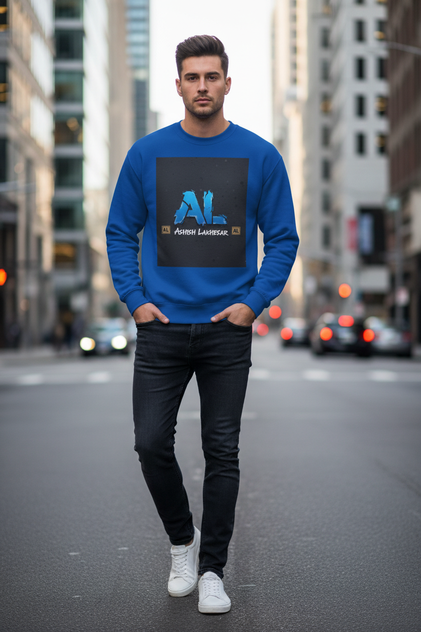 Men's Cotton Blend Crewneck