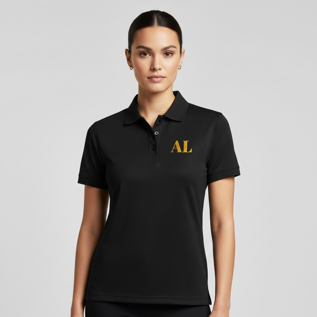 Embroidered Polo Shirt for Women