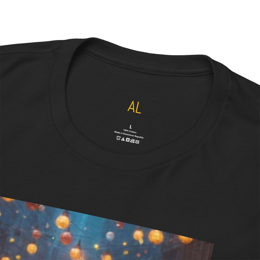 0. Unisex-T-Shirt aus schwerer Baumwolle