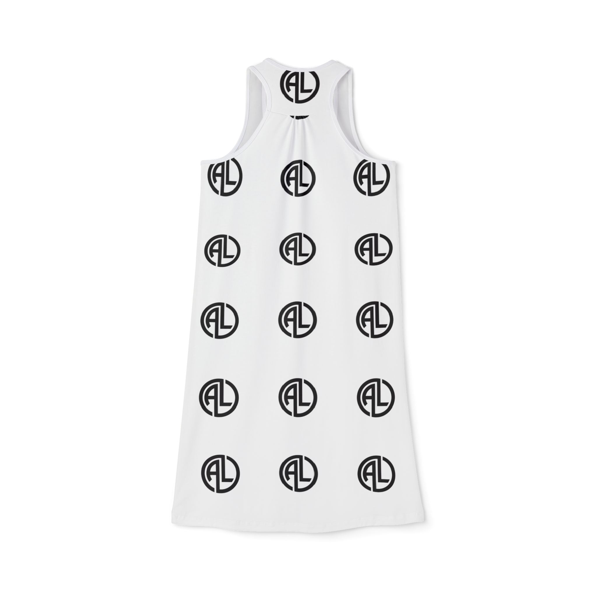 0. Chic Women's Racerback Dress, Stylish Summer Fashion, Casual Wear, Beach Cover-Up, Festival Outfit