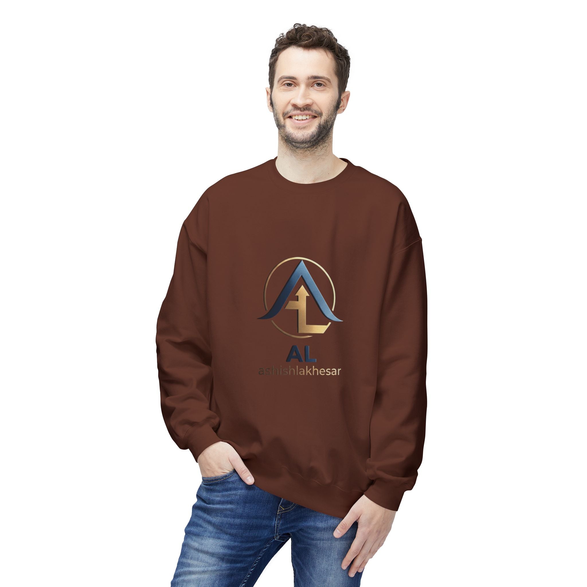 AL Monogram Crewneck Sweatshirt