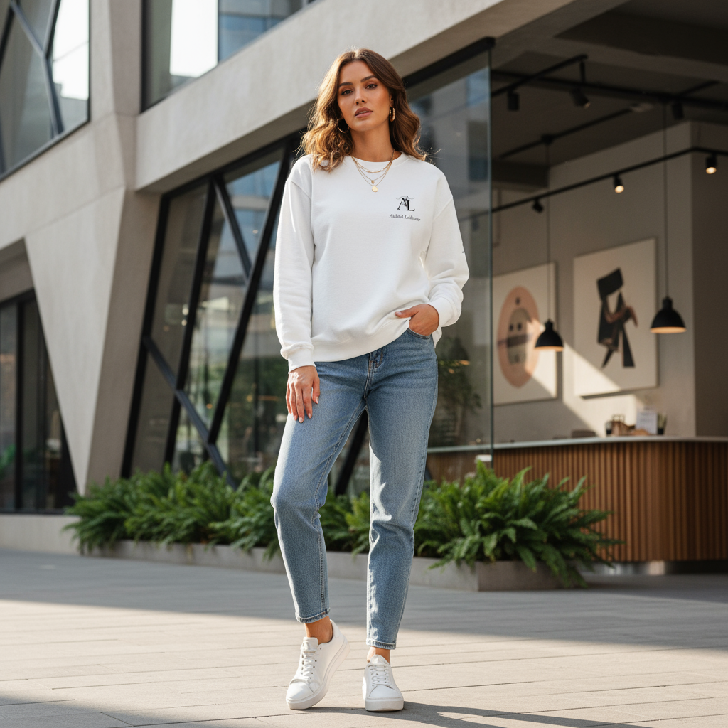 Women's Cotton Blend Crewneck