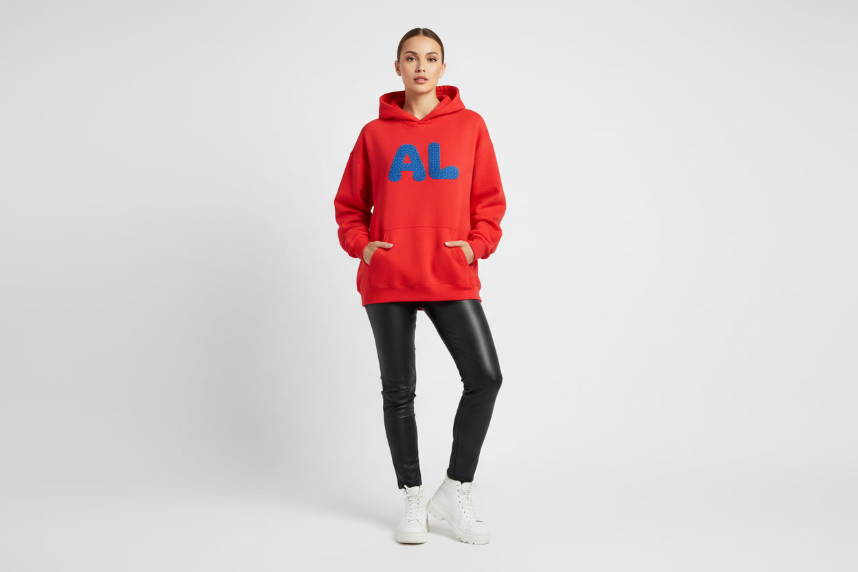 Women's Embroidered Hoodie