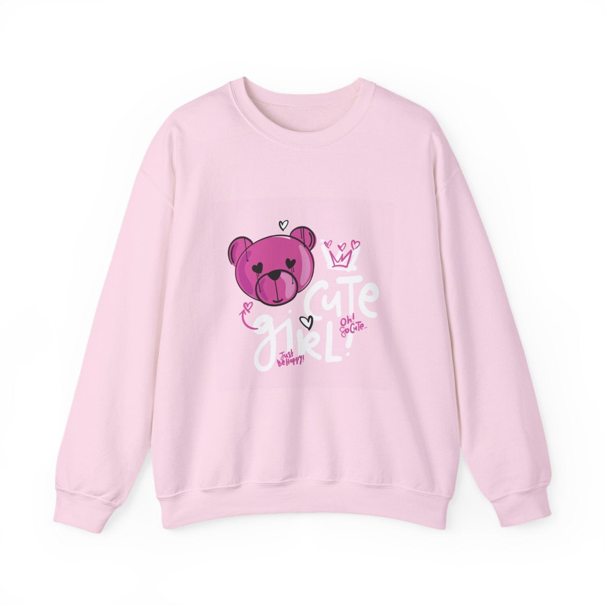 Women's Bear Crewneck Sweatshirt.